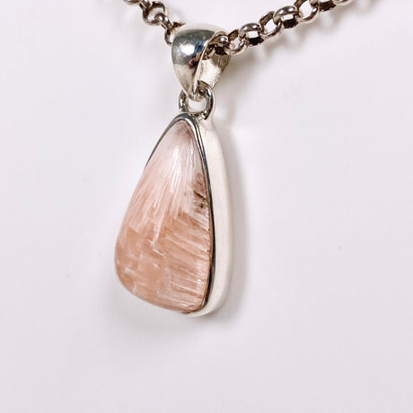 Scolecite teardrop pendant KPGJ3810