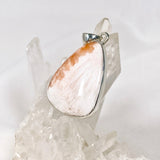 Scolecite teardrop pendant KPGJ3811