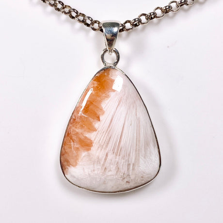 Scolecite teardrop pendant KPGJ3811