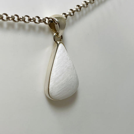 Scolecite Teardrop Pendant KPGJ3914 - Nature's Magick