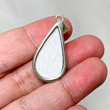 Scolecite Teardrop Pendant KPGJ4510 - Nature's Magick