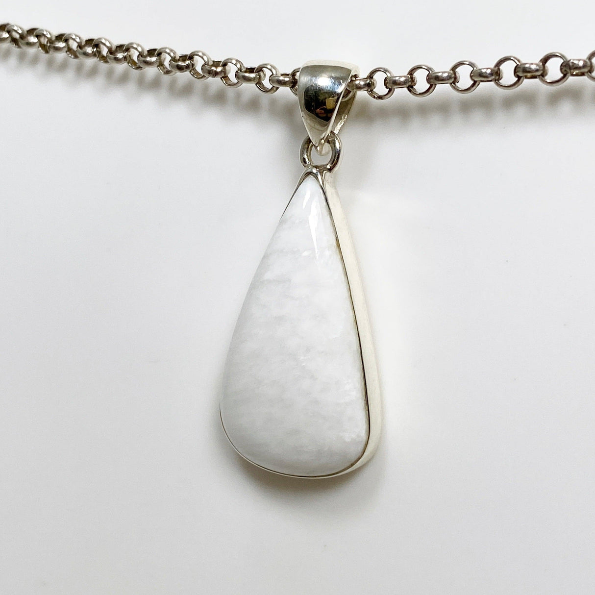 Scolecite Teardrop Pendant KPGJ4511 - Nature's Magick