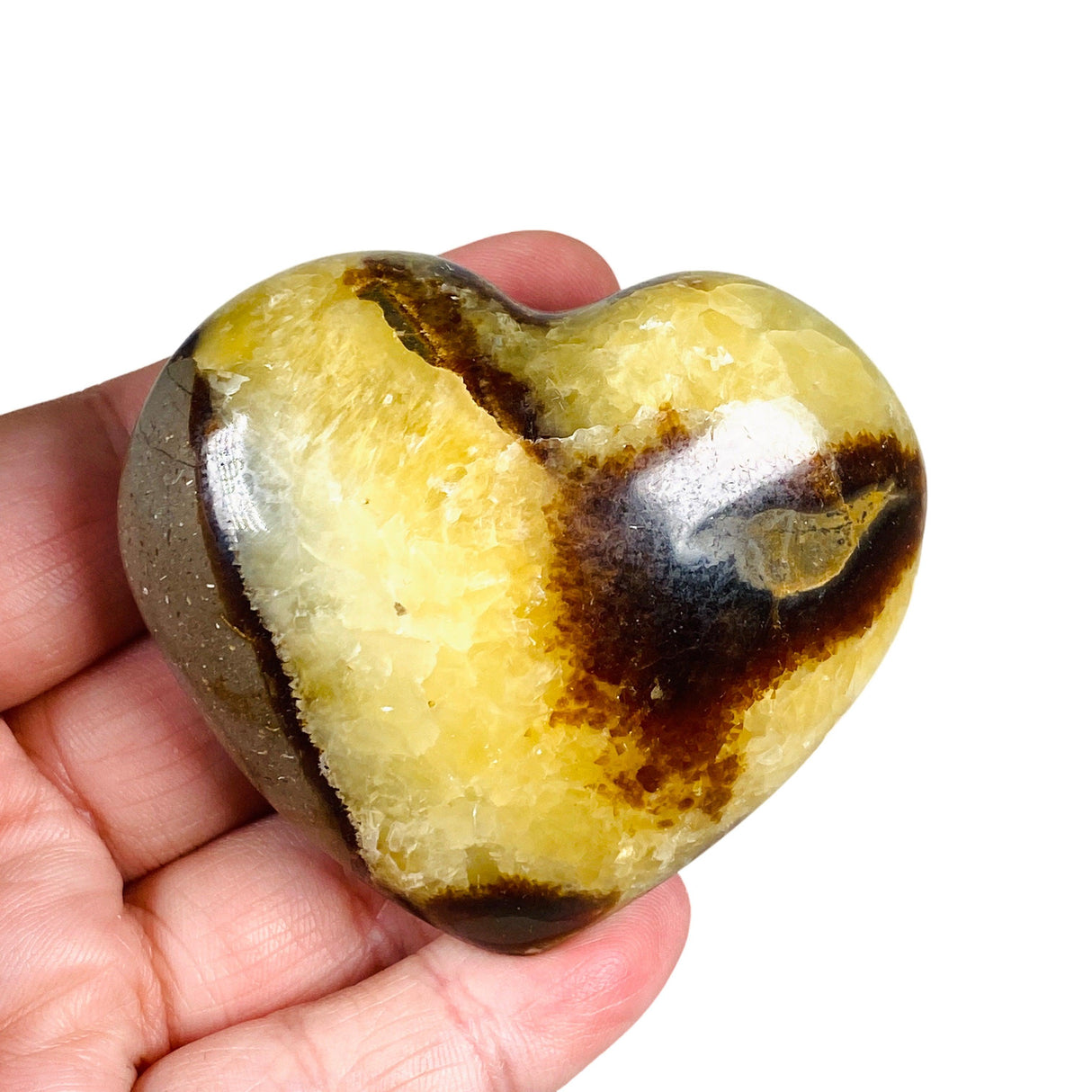 Septarian Jasper Heart SEJH-05 - Nature's Magick