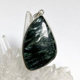 Seraphinite Freeform Cabochon Pendant THP-36