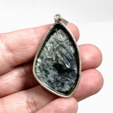 Seraphinite Freeform Cabochon Pendant THP-36