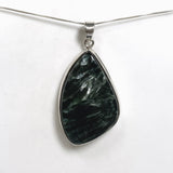 Seraphinite Freeform Cabochon Pendant THP-36