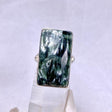 Seraphinite rectangular ring s.8 KRGJ2823 - Nature's Magick