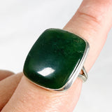 Serpentine Square Ring Size 9 KRGJ1458 - Nature's Magick