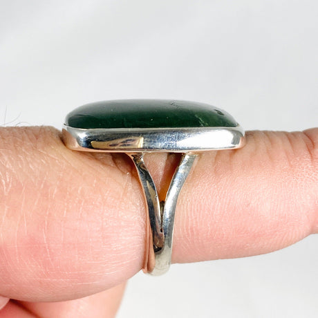 Serpentine Square Ring Size 9 KRGJ1458 - Nature's Magick