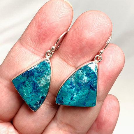 Shattuckite Freeform Earrings KEGJ1494 - Nature's Magick