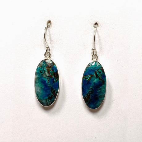 Shattuckite Oval Earrings KEGJ1491 - Nature's Magick