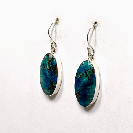 Shattuckite Oval Earrings KEGJ1491 - Nature's Magick