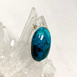 Shattuckite Oval Pendant in a Hammered Setting KPGJ4414 - Nature's Magick