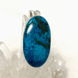 Shattuckite Oval Pendant in a Hammered Setting KPGJ4415 - Nature's Magick