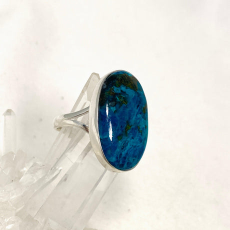 Shattuckite Oval Split Band Ring Size 11 KRGJ3231 - Nature's Magick