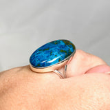 Shattuckite Oval Split Band Ring Size 11 KRGJ3231 - Nature's Magick