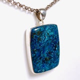 Shattuckite Rectangular Pendant KPGJ3191 - Nature's Magick