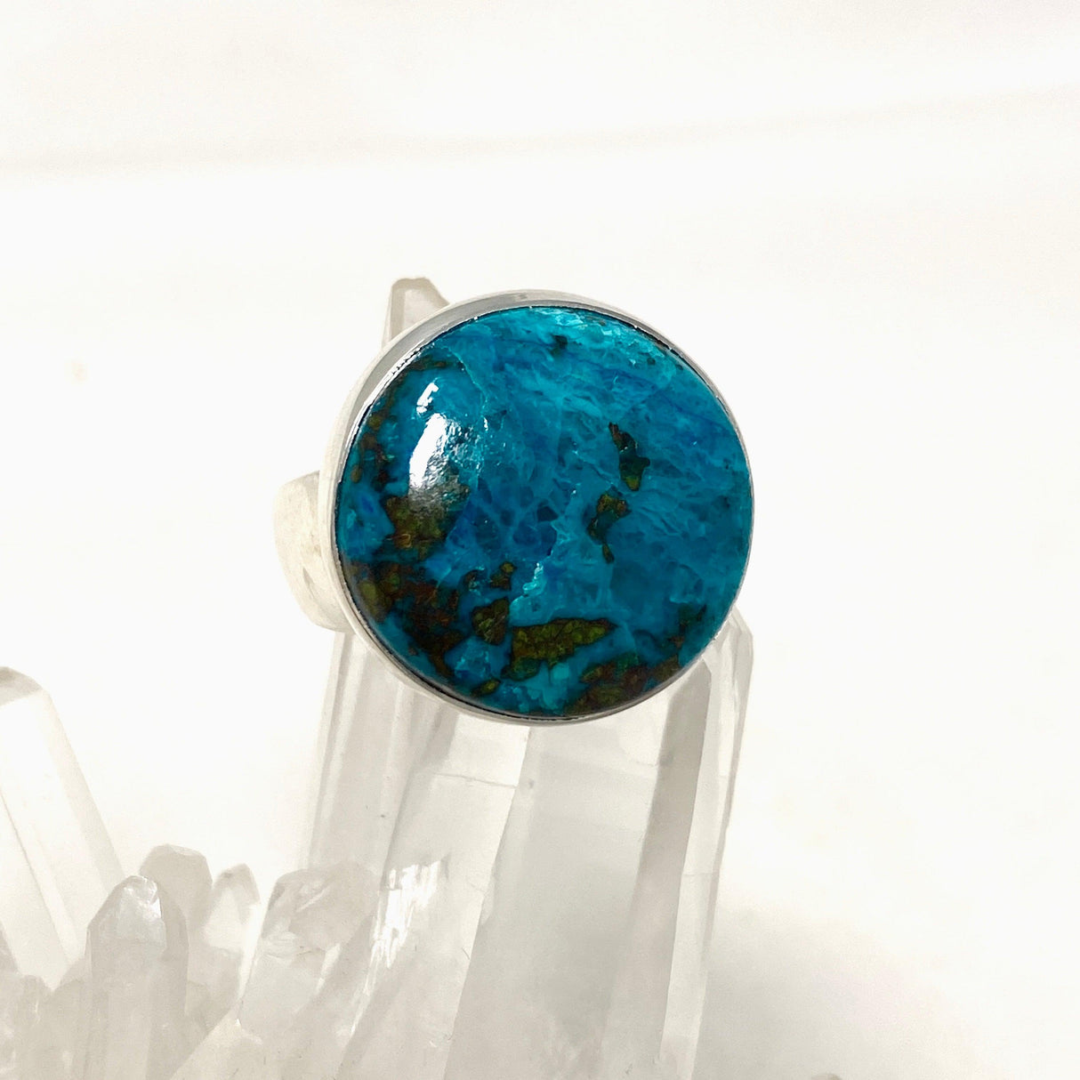 Shattuckite Round Ring Size 9 KRGJ3236 - Nature's Magick