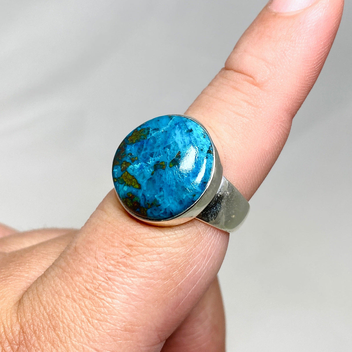 Shattuckite Round Ring Size 9 KRGJ3236 - Nature's Magick