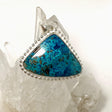 Shattuckite Teardrop Pendant in a Decorative Setting KPGJ4427 - Nature's Magick