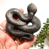 Silversheen Obsidian slithering snake SOSNL-01