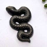 Silversheen Obsidian slithering snake SOSNM-01