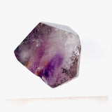 Smokey Amethyst with Lepidocrocite inclusions polished crystal 