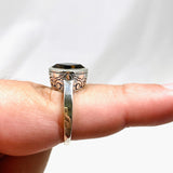 Smokey Quartz Boho Style Square Ring R3911 - Nature's Magick