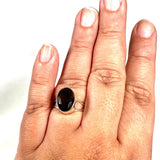 Smokey Quartz Faceted Oval Ring Size 10 KRGJ2914 - Nature's Magick