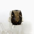 Smokey Quartz Faceted Rectangular Ring Size 12 PRGJ422 - Nature's Magick