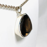 Smokey Quartz Faceted Triangular Pendant KPGJ3849 - Nature's Magick