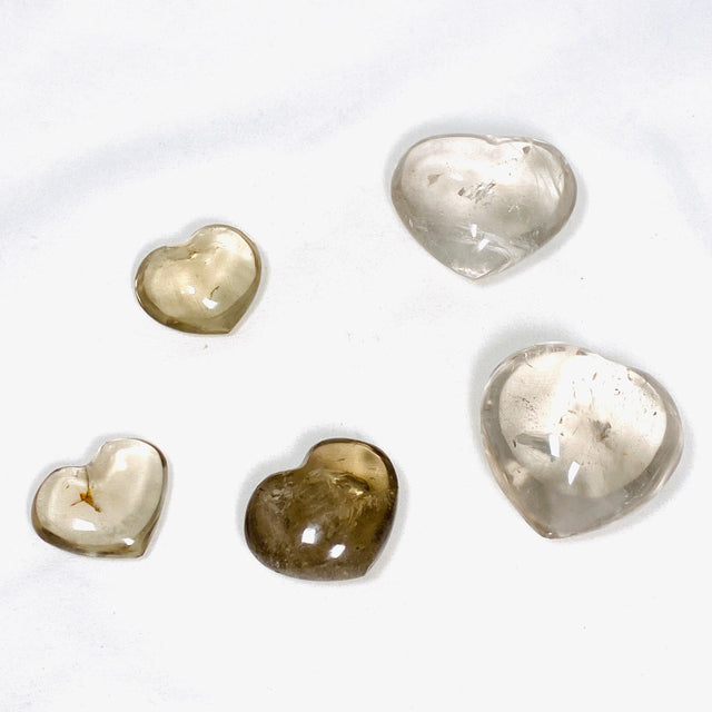 Smokey Quartz Hearts - Nature's Magick