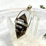 Smokey Quartz Mooralla raw pendant PPGJ437 - Nature's Magick