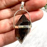 Smokey Quartz Mooralla raw pendant PPGJ437 - Nature's Magick