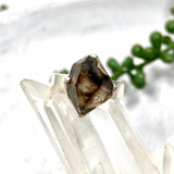 Smokey Quartz Mooralla raw ring s.6.5 PRGJ321 - Nature's Magick