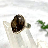 Smokey Quartz Mooralla raw ring s.7 PRGJ291 - Nature's Magick