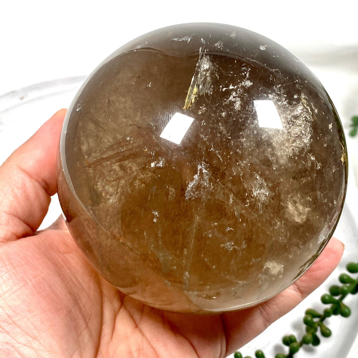 Smokey Quartz Sphere SQS-02 - Nature's Magick