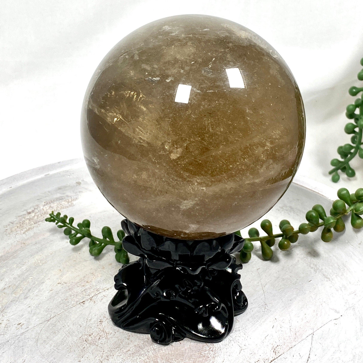 Smokey Quartz Sphere SQS-02 - Nature's Magick