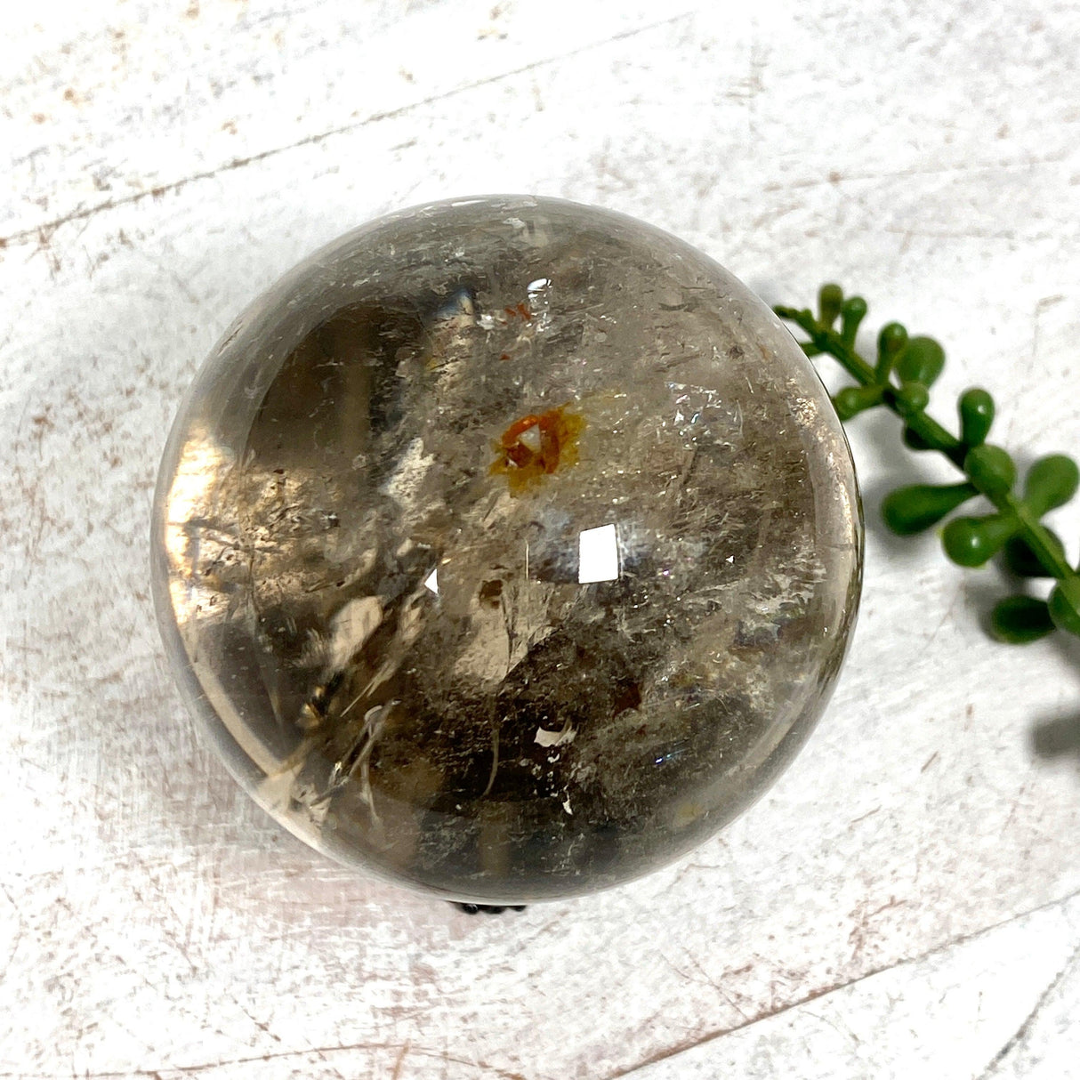 Smokey Quartz Sphere SQS-04 - Nature's Magick