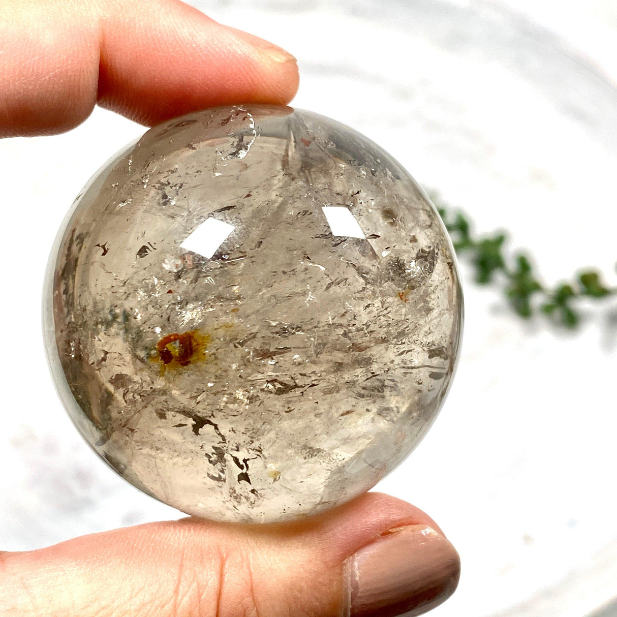 Smokey Quartz Sphere SQS-04 - Nature's Magick