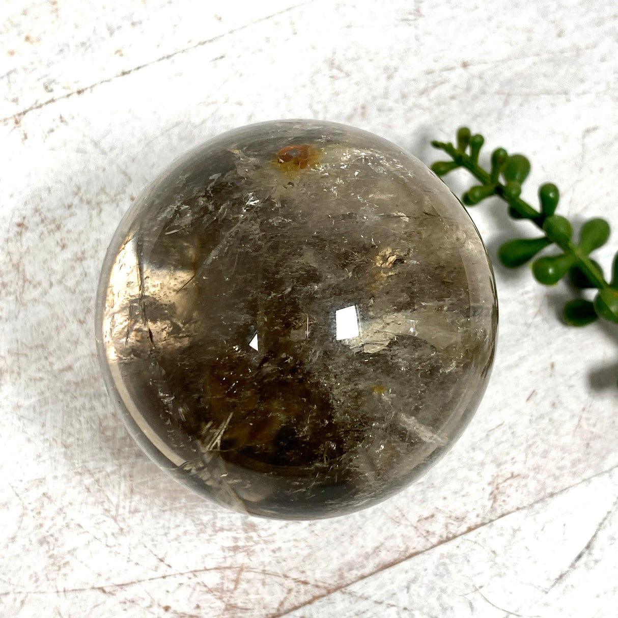 Smokey Quartz Sphere SQS-04 - Nature's Magick