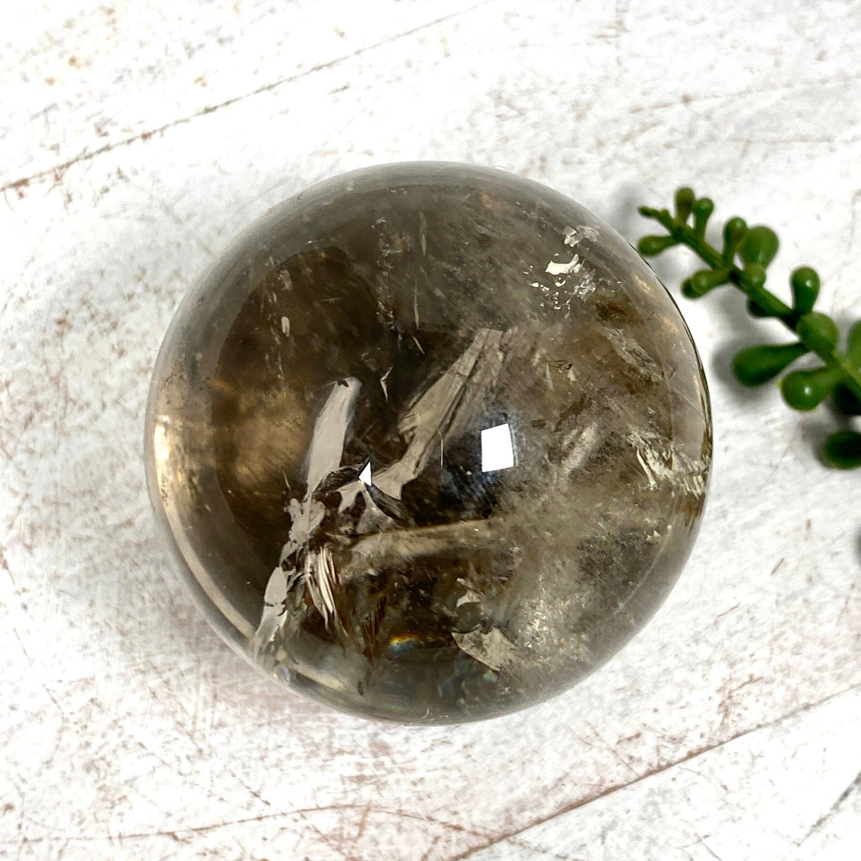 Smokey Quartz Sphere SQS-04 - Nature's Magick