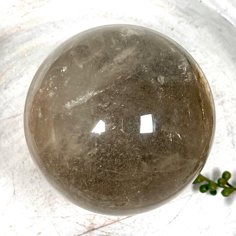 Smokey Quartz Sphere with inclusions SGS-01 - Nature's Magick