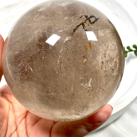 Smokey Quartz Sphere with inclusions SGS-01 - Nature's Magick