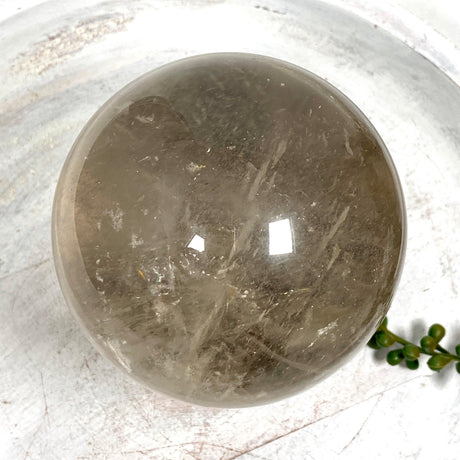 Smokey Quartz Sphere with inclusions SGS-01 - Nature's Magick