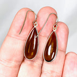 Smokey Quartz Teardrop Earrings KEGJ1344 - Nature's Magick