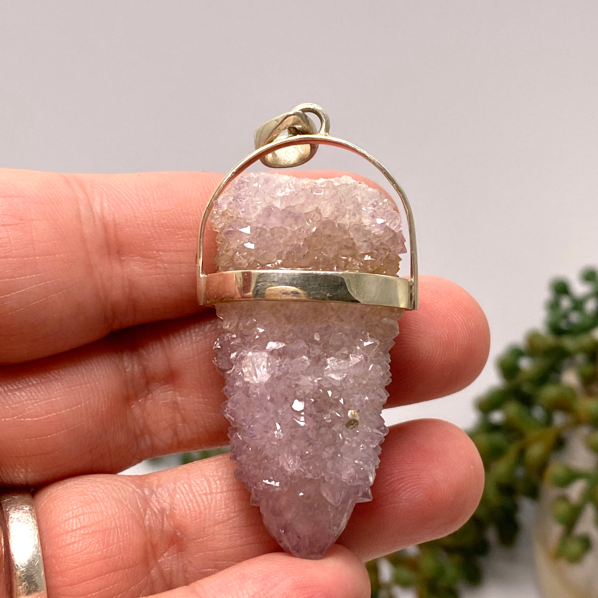 Spirit Quartz Raw Pendant PPGJ861