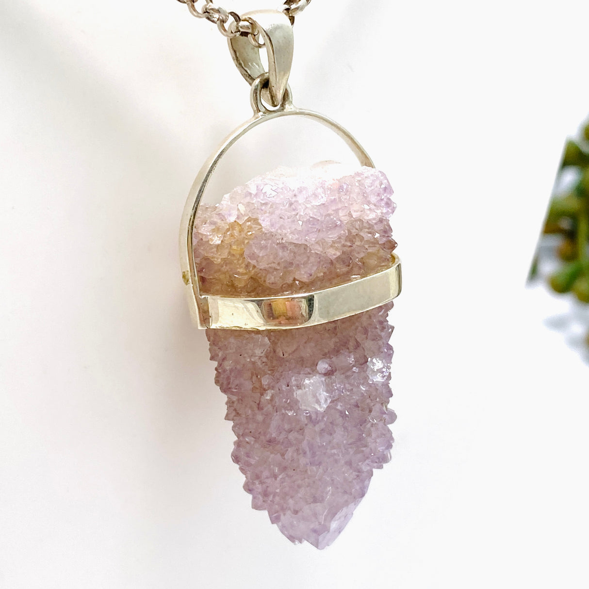 Spirit Quartz Raw Pendant PPGJ861