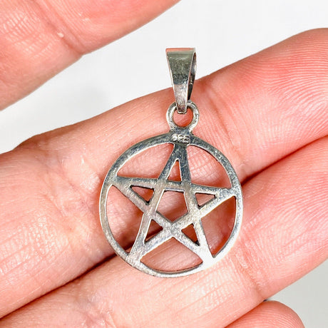 SS Pentagram Pendant 3cm SV50-210 - Nature's Magick