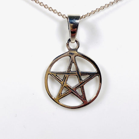 SS Pentagram Pendant 3cm SV50-210 - Nature's Magick